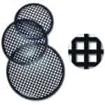 Rešetka, metalna, za auto zvučnike, 169 mm