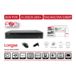 IP SNIMAČ 8CH POE 4K LITE H.265/H.264 NVR3608DP