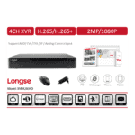 SNIMAČ XVR 4CH 5-IN-1 1080N AHD/CVI/TVI/IP/ XVRA2004D