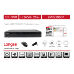 SNIMAČ XVR 8CH 5-IN-1 1080N AHD/CVI/TVI/IP/ XVRDA2008D