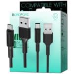 VEOMA KVALITETAN USB kabel za smartphone, micro USB kabel duzine 1 met., 2 A, crna