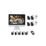 BEŽIČNI SET 1X SNIMAČ, 4X IP WI-FI KAMERA 5.0MPX, 1X MONITOR 12" WIFI3604M4FK500