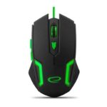 Miš ESPERANZA GAMING FIGHTER 6D MX205, GREEN, 2400dpi
