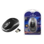 Miš wireless TITANUM HARRIER 3D, 2.4GHz, optical, 3-button, black, 1200 dpi