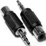 Konektor Gigatech RCA (f) -RJA (m) 2/1