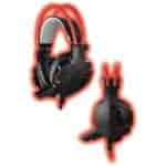 Slušalice sa mikrofonom, LED iluminacija, 3.5 mm