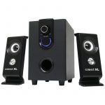 Zvučnik, set, 2.1, AC 220V, crna boja