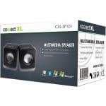 Zvučnik, set, 2.0, USB 5V, boja crna Set zvučnika 2.0