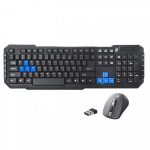 Tipkovnica + miš Gigatech GT-492W (wireless combo set)