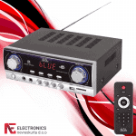 Pojačalo, multimedijalno, 2 x 40/60 W, Bluetooth, USB