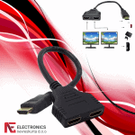 Video splitter passive HDMI dual port cable DSP-2PH4-04, GEMBIRD