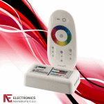 LED kontroler Green Tech RF, RGBW, 12-24V, 288W (12V), 576W (24V)