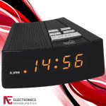 Sat sa alarmom, LED zaslon