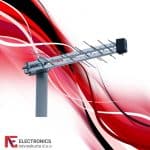 Antena Loga UHF, dužina 44cm, dobit 7.5dB 44 cm duzina