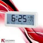 Sat sa alarmom, termometrom i mjerenjem vlažnosti