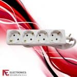 Produžni kabel Green tech 4 utičnice 3 m