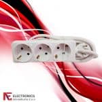 Produžni kabel Green tech 3 utičnice 1,5 m