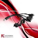 Univerzalni kabel sa 10 konektora za punjene mobitela, tableta, navigacija..