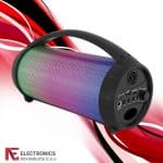 Mikado Bluetooth Zvučnik BEATTY MD-193BT Crni sa LED osvjetljenjem