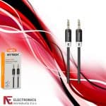 Hytech HY-X70 1m 3.5mm Stereo audio kabel Crni