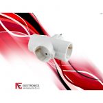 Strujni razdjeljnik, 3 x shuko utičnice, 16A