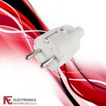 Monofazni strujini shuko utikač sa uzemljenjem