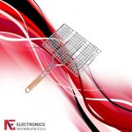 Rešetka za roštilj sa ručkom, 32 x 19 cm