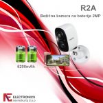 Bežična IP Kamera na baterije 2MP 2.8mm 5200 mAh