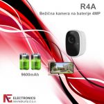 Bežična IP Kamera na baterije 4MP 2.8mm 9600 mAh