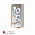 Samoljepljivi organizator kabela