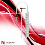 Stereo audio kabel spiralni (AUX) 3,5mm