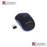 Miš GEMBIRD MUSW-4B-03-B, wireless , optical, black/blue, up to 1600 dpi