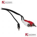 Audio kabal 3.5mm / M na 2 x RCA / M - 1.5m