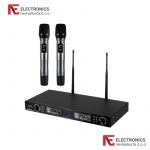 Bežični set, 2 bežična mikrofona i prijemnik , 140 met.