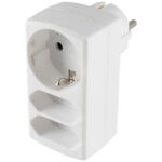 Strujni razdjeljnik, 1 x shuko + 2 x EURO