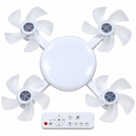 LEDPLAFONSKA LAMPA SA VENTILATOROM F4 Fan Light – E27