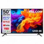 FALCOM SMART LED TV 50" 4K ULTRA HD, WIFI, BLUETOOTH