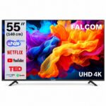 FALCOM SMART LED TV 55" 4K ULTRA HD, WIFI, BLUETOOTH