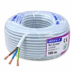 LICNATI ELEKTRO KABL H05VV-F 3×1,5 mm² – 100 m