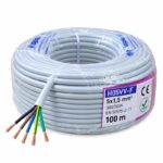 LICNASTI ELEKTRO KABL H05VV-F 5×1,5 mm² – 100 m