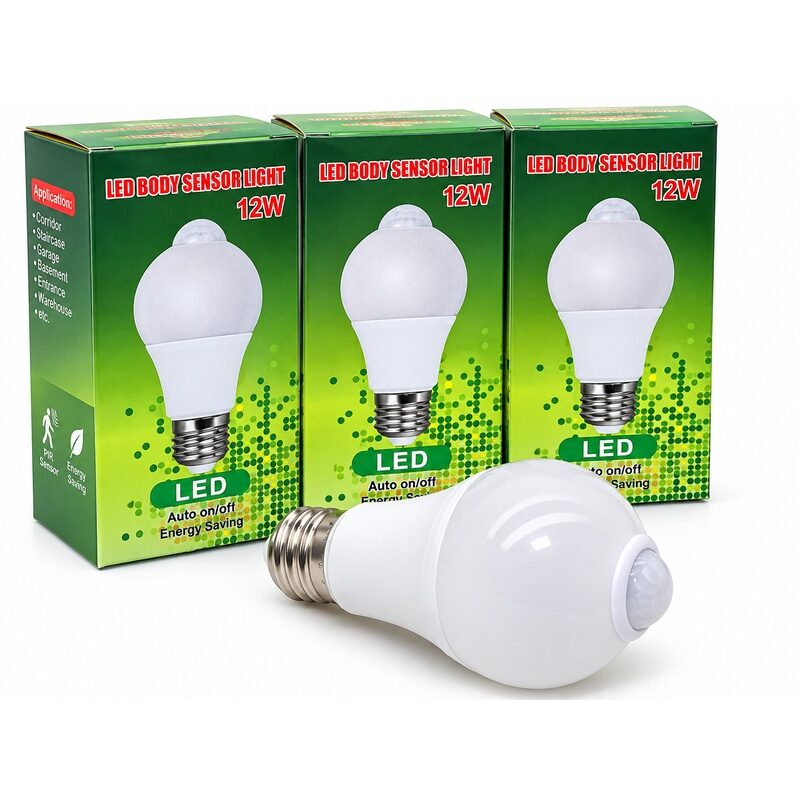 LED_BODY_SENSOR_LIGHT_12W_800x800 LED SIJALICA SA SENZOROM POKRETA 360° – GRLO E27 – 12W - Slika 1