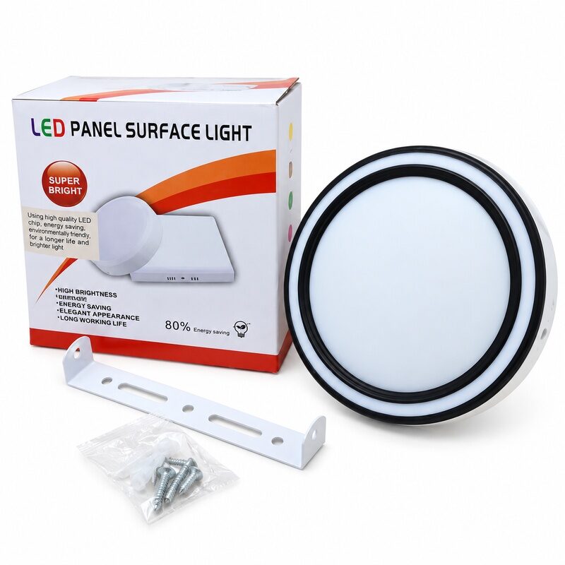 LED_PANEL_18W_6500K_800x800 LED NADGRADNI PANEL 18W 6500K – OKRUGLI - Slika 1