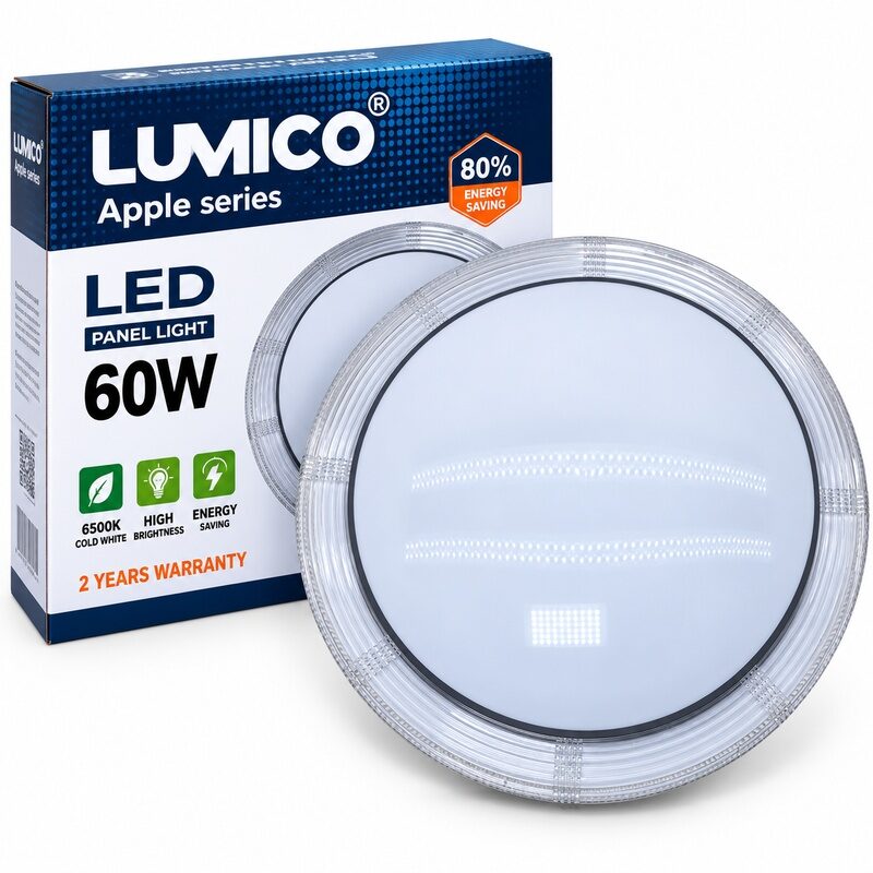 LUMICO_LED_PLAFONJERA_60W_PROZIRNI_OKVIR_800x800 LED PLAFONJERA LUMICO 60W 6500K – Ø46cm - Slika 1