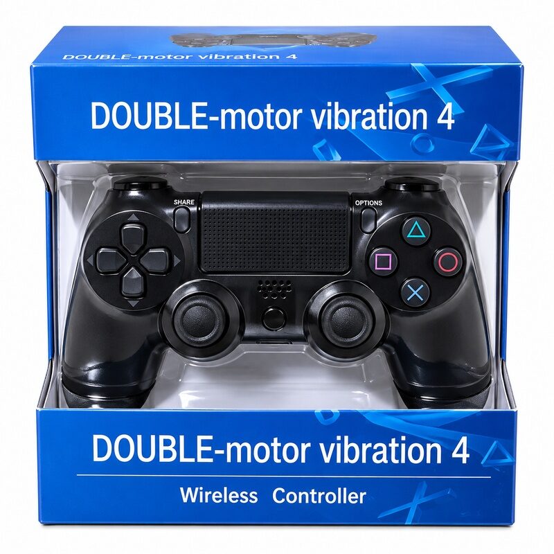 PS4_bezicni_kontroler_800x800(1) BEŽIČNI KONTROLER ZA PS4 – DOUBLE MOTOR VIBRATION 4 - Slika 1