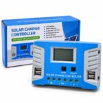 SOLARNI PWM REGULATOR PUNJENJA 30A 12V/24V SA LCD EKRANOM I USB