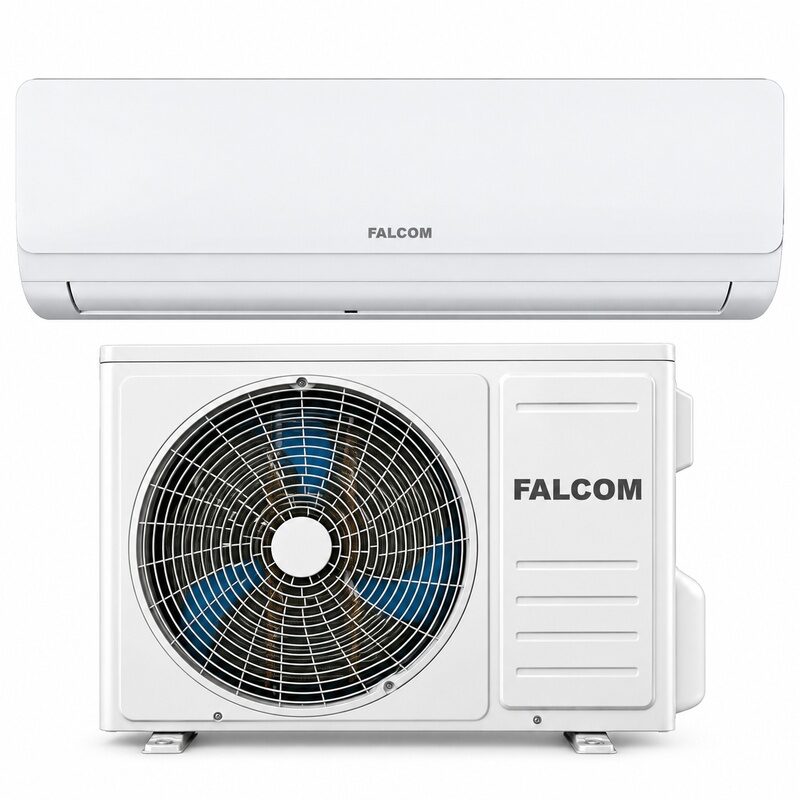 falcom_klima_12000btu_800x800 FALCOM KLIMA UREĐAJ 12.000 BTU – INVERTER, WiFi, A+++ - Slika 1
