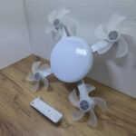 LEDPLAFONSKA LAMPA SA VENTILATOROM F4 Fan Light – E27 - Slika 3