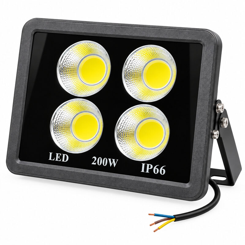 led_reflektor_200w_ip66 INDUSTRIJSKI LED REFLEKTOR 200W IP66 – FLOOD LIGHT - Slika 1