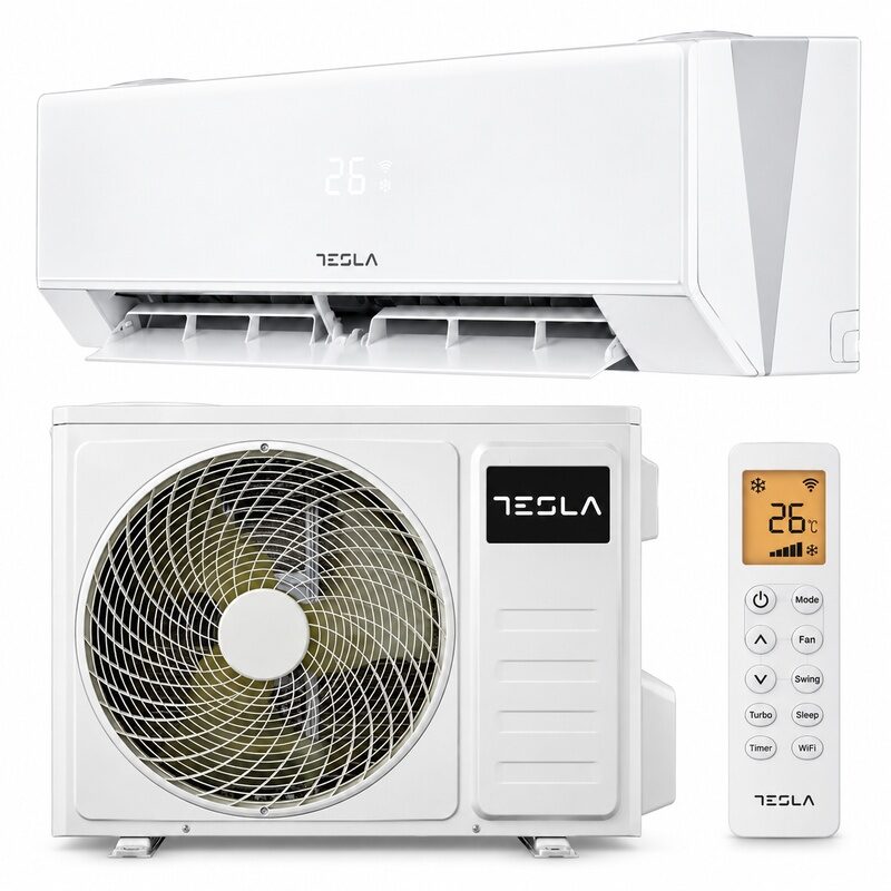 tesla_klima_komplet_800x800 TESLA KLIMA UREĐAJ SUPERIOR TM36EP11-1232IHWT – INVERTER 12K - Slika 1