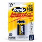 BATERIJA 9V 6F22 TOPLY ADVANCED CARBON